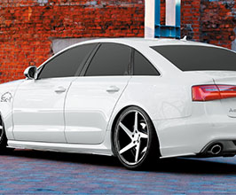 NEWING Alpil Side and Rear Side Under Spoilers Set for Audi A6 C7