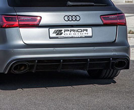 PRIOR Design PD600R Rear Diffuser (FRP) for Audi RS6 C7