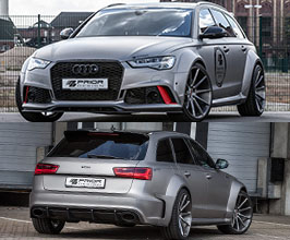 PRIOR Design PD600R Wide Body Kit FRP Body Kits for Audi A6 C7