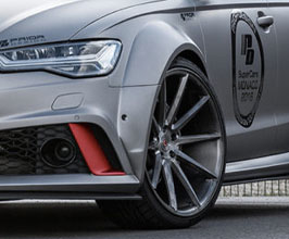 PRIOR Design PD600R Front and Rear Fender Widenings (FRP) for Audi A6 C7