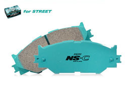 Project Mu NS-C Street Low Dust and Low Noise Brake Pads - Front for Audi A6 C7