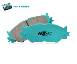 Project Mu NS-C Street Low Dust and Low Noise Brake Pads - Rear for Audi A6 C7