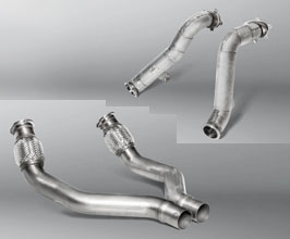 Akrapovic Cat Bypass Pipes with Link Pipes Set for Audi Sport Exhaust (Stainless) for Audi A7 C7