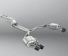 Akrapovic Evolution Line Exhaust System (Titanium) for Audi S7 Sportback C7