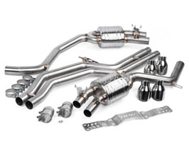 APR Catback Exhaust System with Mid Center Muffler Delete (Stainless) for Audi A7 C7