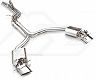 Fi Exhaust Valvetronic Exhaust System with Front and Mid X-Pipe (Stainless) for Audi RS7 Sportback C7
