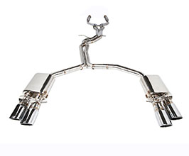 iPE Exhaust Valvetronic Exhaust System with Front and X-Pipes (Stainless) for Audi A7 C7