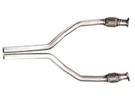 Tubi Style Exhaust Front Pipes (Stainless) for Audi A7 C7