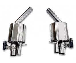 Tubi Style Exhaust Muffler Sections Kit (Stainless) for Audi A7 C7