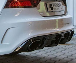 PRIOR Design PD700R Rear Diffuser for Rear Bumper (FRP) for Audi A7 C7