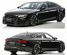 WALD Sports Line Half Spoiler Body Kit (FRP) for Audi A7 Sportback