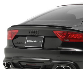 WALD Sports Line Rear Trunk Spoiler (FRP) for Audi A7 Sportback