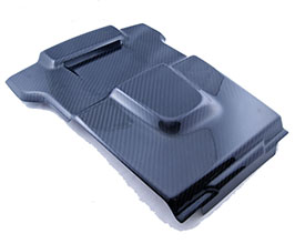 Exotic Car Gear Center Engine Panel Cover (Carbon Fiber) for Audi R8 1