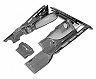 Exotic Car Gear Engine Bay Front and Side and Rear Cover Panels (Carbon Fiber)