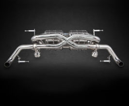 Capristo Valved X-Pipe Exhaust (Stainless) for Audi R8 V10