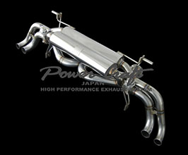 Power Craft Hybrid Exhaust Muffler System with Valves (Stainless) for Audi R8 V10