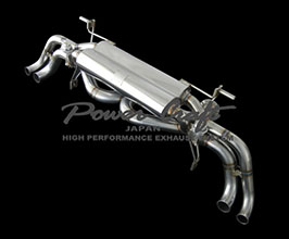 Power Craft Hybrid Exhaust Muffler System with Valves (Stainless) for Audi R8 1