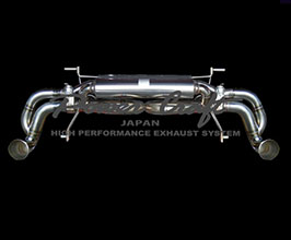 Power Craft Hybrid Exhaust Muffler System with Valves (Stainless) for Audi R8 GT V10