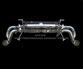 Power Craft Hybrid Exhaust Muffler System with Valves (Stainless) for Audi R8 1