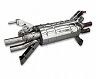 Tubi Style Exhaust Muffler System with Valves (Stainless) for Audi R8 V8