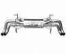 Tubi Style Exhaust Muffler System with Valves (Stainless) for Audi R8 V8