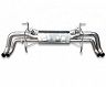 Tubi Style Exhaust Muffler System with Valves (Stainless)