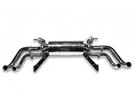 Tubi Style Exhaust Muffler System with Valves - Loud Version (Stainless) for Audi R8 V10