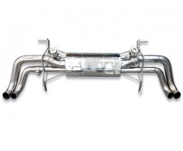 Tubi Style Exhaust Muffler System with Valves (Stainless) for Audi R8 V10