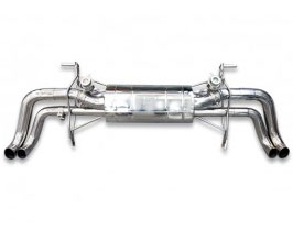 Tubi Style Exhaust Muffler System with Valves - Loud Version (Stainless) for Audi R8 1