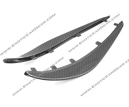 Exotic Car Gear Front Bumper Canards (Carbon Fiber) for Audi R8 1