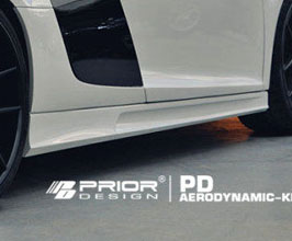 PRIOR Design PD Aerodynamic Side Skirts (FRP) for Audi R8 1