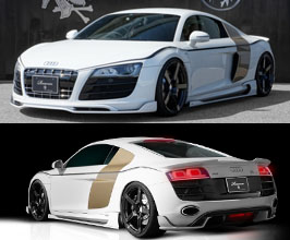 ROWEN World Platinum Aero Spoiler Lip Kit for Audi R8 1