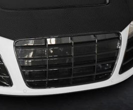 MANSORY Front Grill Mask (Dry Carbon Fiber) for Audi R8 1