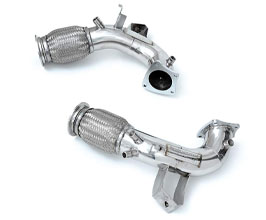 ARMYTRIX High Flow Cat Bypass Pipes with Cat Simulators (Stainless) for Audi R8 2