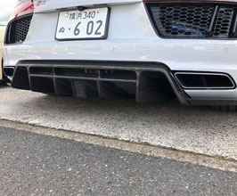 balance it Aero Rear Diffuser for Audi R8 2