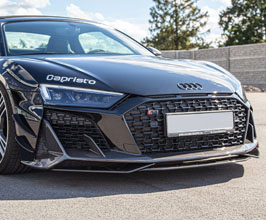 Capristo Front Lip Spoiler (Carbon Fiber) for Audi R8 2