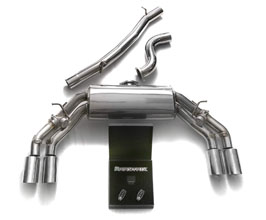 ARMYTRIX Valvetronic Exhaust System with Mid Pipes (Stainless) for Audi TT MK3