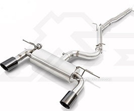 Fi Exhaust Valvetronic Exhaust System with Mid Pipe and Front Pipe (Stainless) for Audi TT MK3