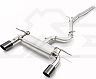 Fi Exhaust Valvetronic Exhaust System with Mid Pipe and Front Pipe (Stainless) for Audi TT Quattro 2.0t