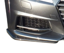 Aero Workz Front Lip Side Spoilers - Type FS (Carbon Fiber) for Audi TT MK3