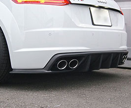 balance it Aero Rear Diffuser for Audi TT / TTS S-Line