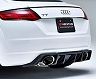 NEWING Alpil Rear Diffuser with Muffler Cutter for Audi TT