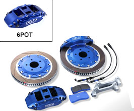 Endless Brake Caliper Kit - Front 6POT Light 355mm and Rear 332mm Inch Up Kit for Audi TTS