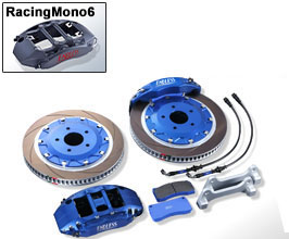 Endless Brake Caliper Kit - Front Racing MONO6 370mm and Rear 332mm Inch Up Kit for Audi TTS