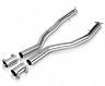 Fi Exhaust Secondary Cat Bypass Pipes (Stainless) for Bentley Bentayga