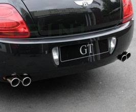 Larini Quad Exhaust Tips (Stainless) for Bentley Continental GT / GTC W12 (Incl Speed)