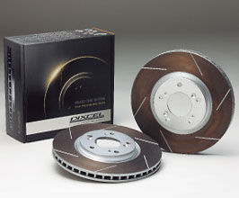 DIXCEL HS Type Heat-Treated Slotted Disc Rotors - Front for Bentley Continental GT 1
