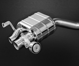 Capristo Valved Muffler Exhaust System with Mid Pipes (Stainless) for Bentley Continental GT 2