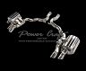 Power Craft Hybrid Exhaust Muffler System with Valves (Stainless) for Bentley Continental GT W12