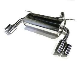 3D Design Exhaust System - Quad (Stainless) for BMW 320i GT F34 N20B20B